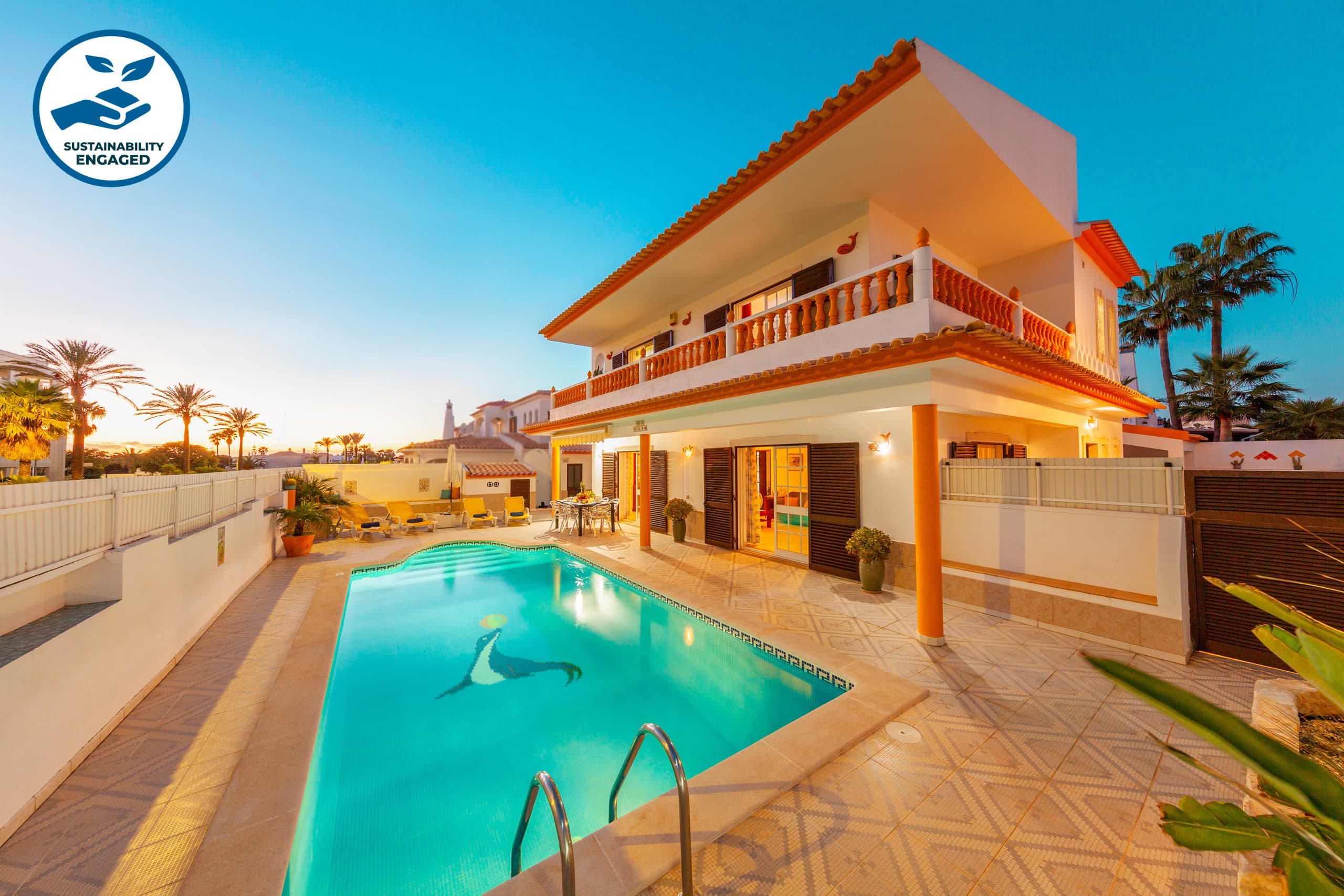 Quiet villa w/ BBQ & heatable pool, Galé - EXTERIOR