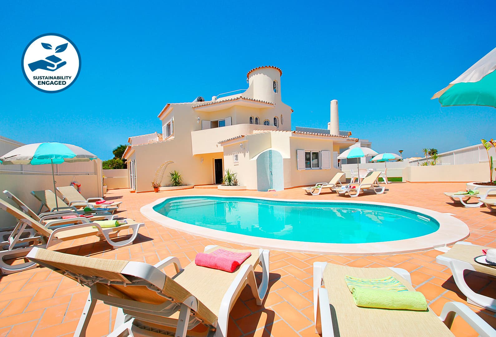 Villa with heatable pool, gym and BBQ - SWIMMING_POOL
