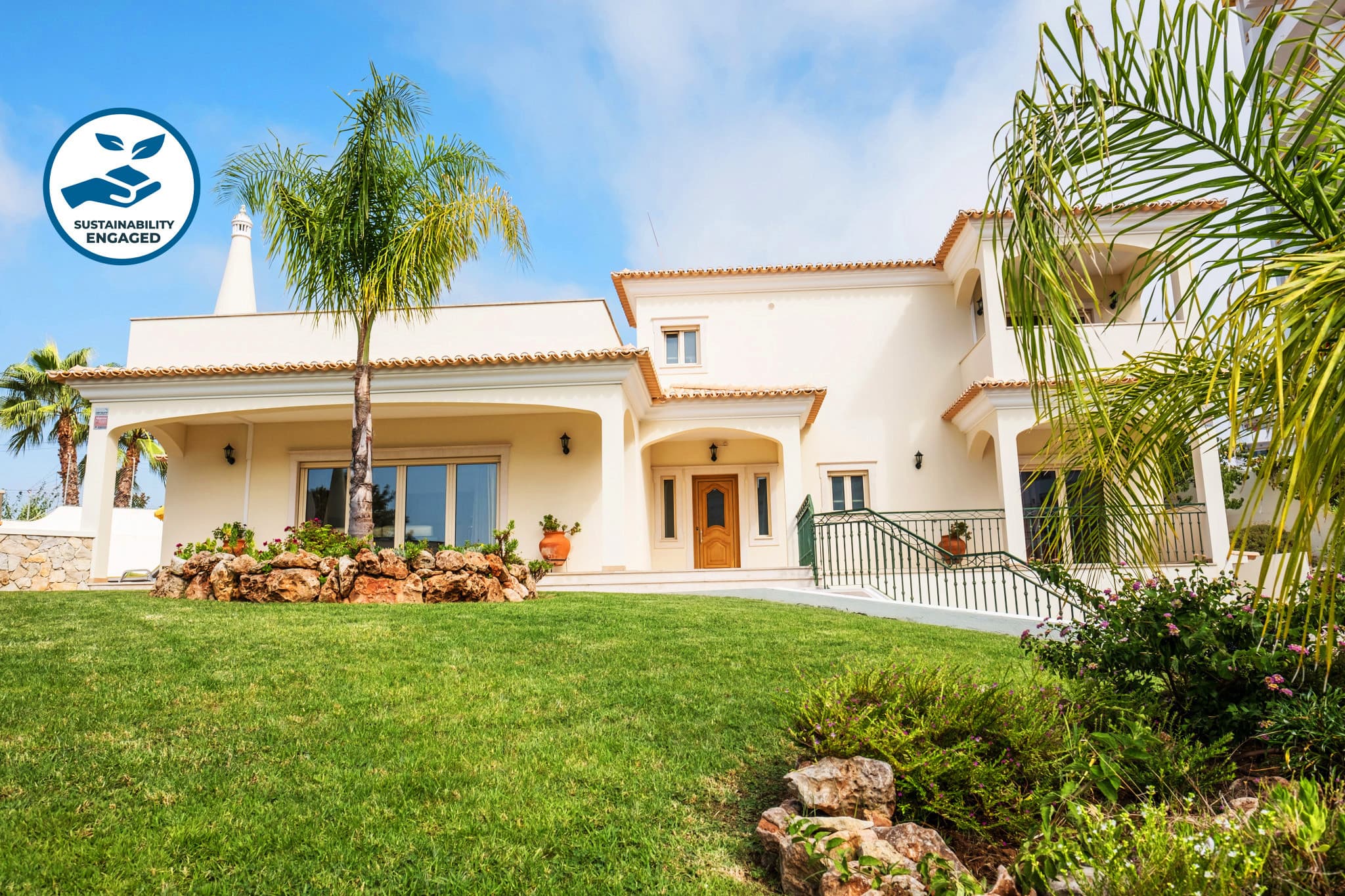 Villa w/ heatable pool & BBQ in Albufeira - GARDEN