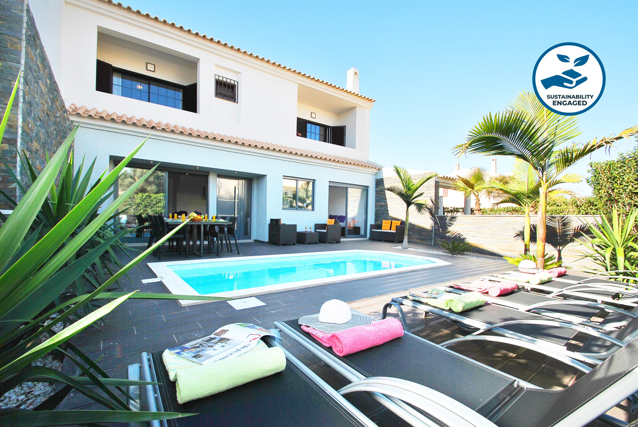 Family villa with BBQ and heatable pool - SWIMMING_POOL