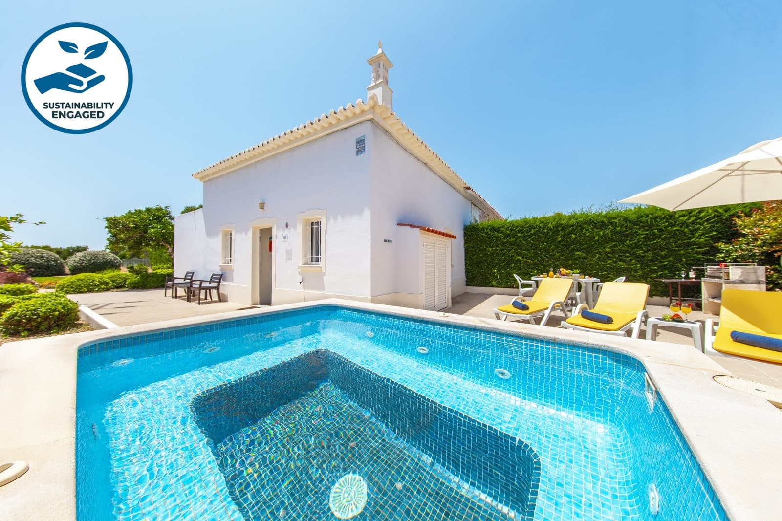 Villa with BBQ and plunge pool in Odiáxere - SWIMMING_POOL